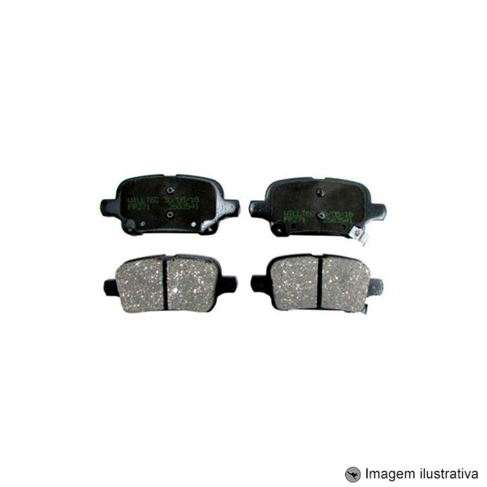 Pastilha de Freio Traseira GM Cruze LT 1.4 17 / ...