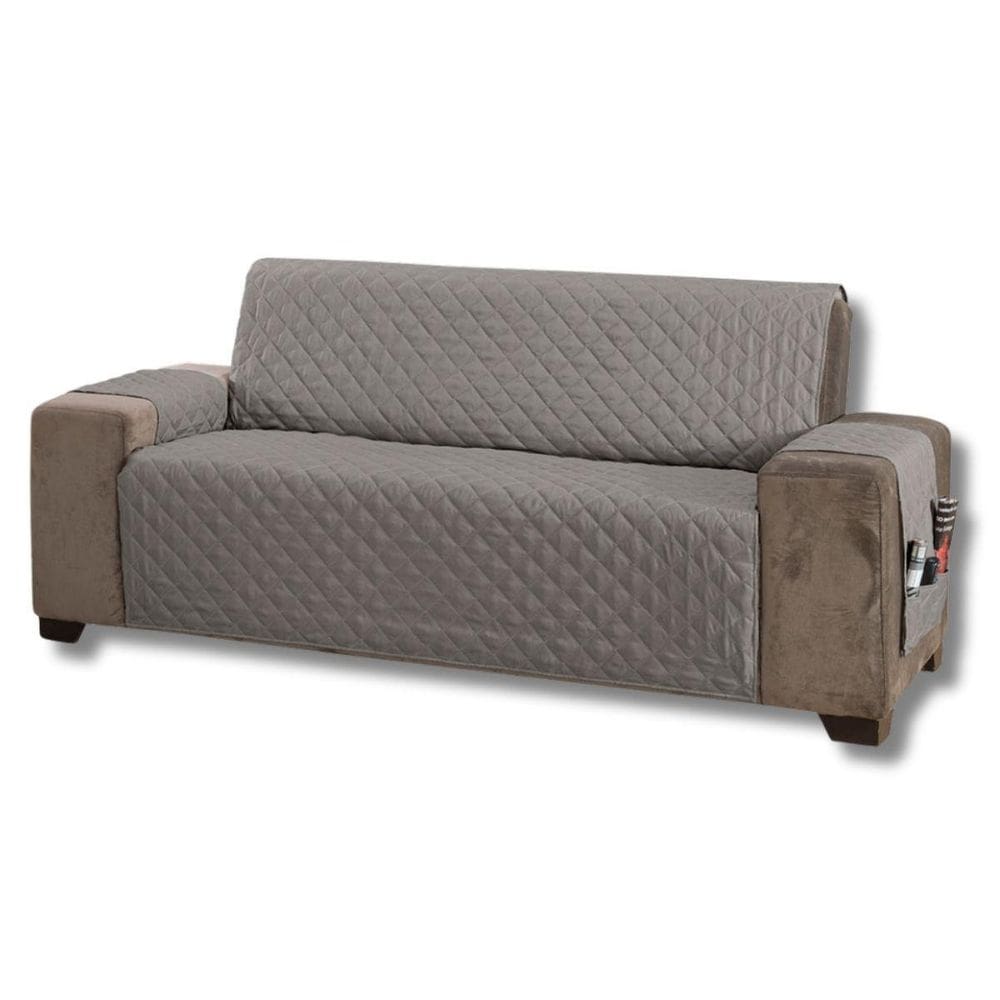 Capa Protetora De Sofá 3 Lugares Classic Matelada Face Única