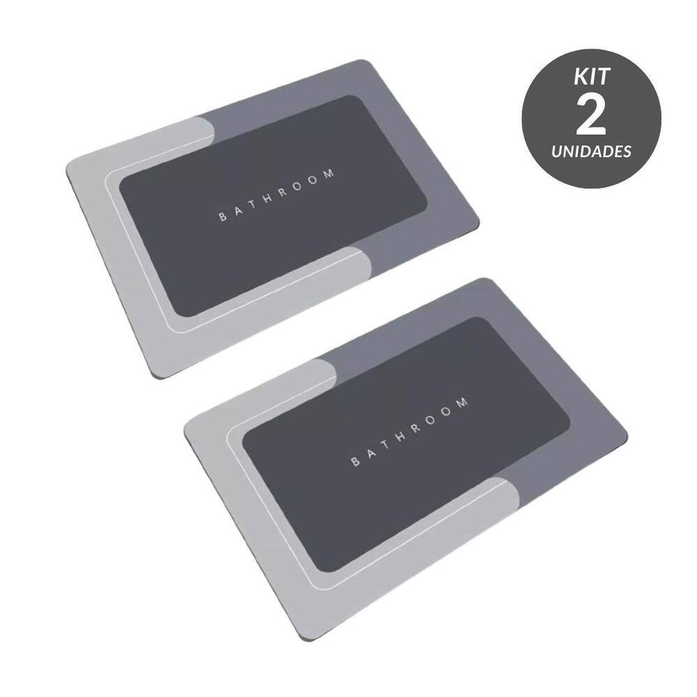 Kit Tapetes Mágicos Antiaderentes Para Banho E Box