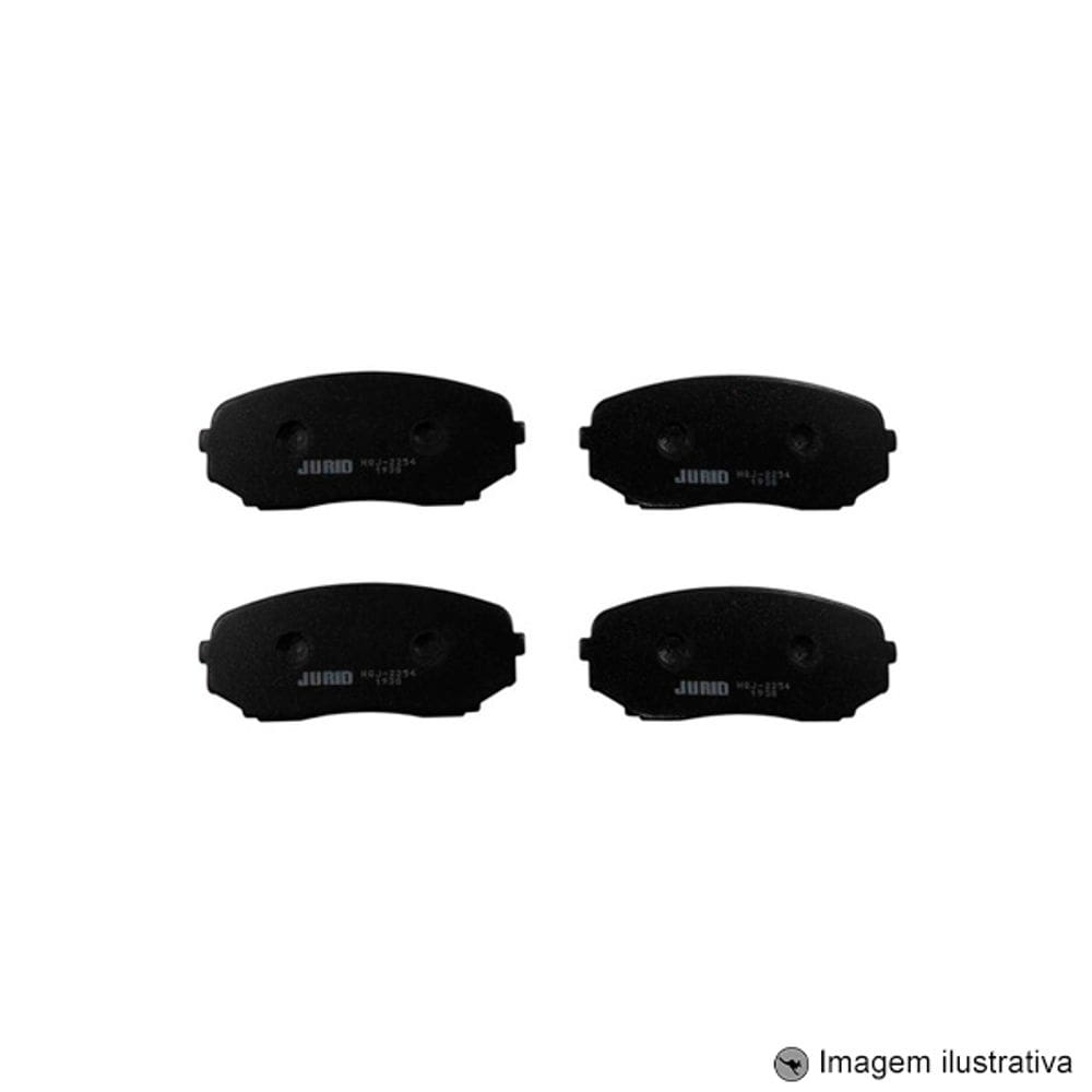 Pastilha de Freio Dianteira Edge V6 - 3.5L F/ Inj. ( 24 ) DOHC 07 / ... sem Alarme