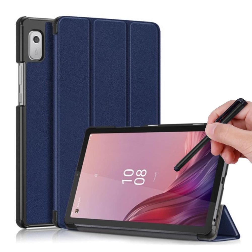 Capa Sintética Para Lenovo M9  Tb310Xu  + Caneta Touch