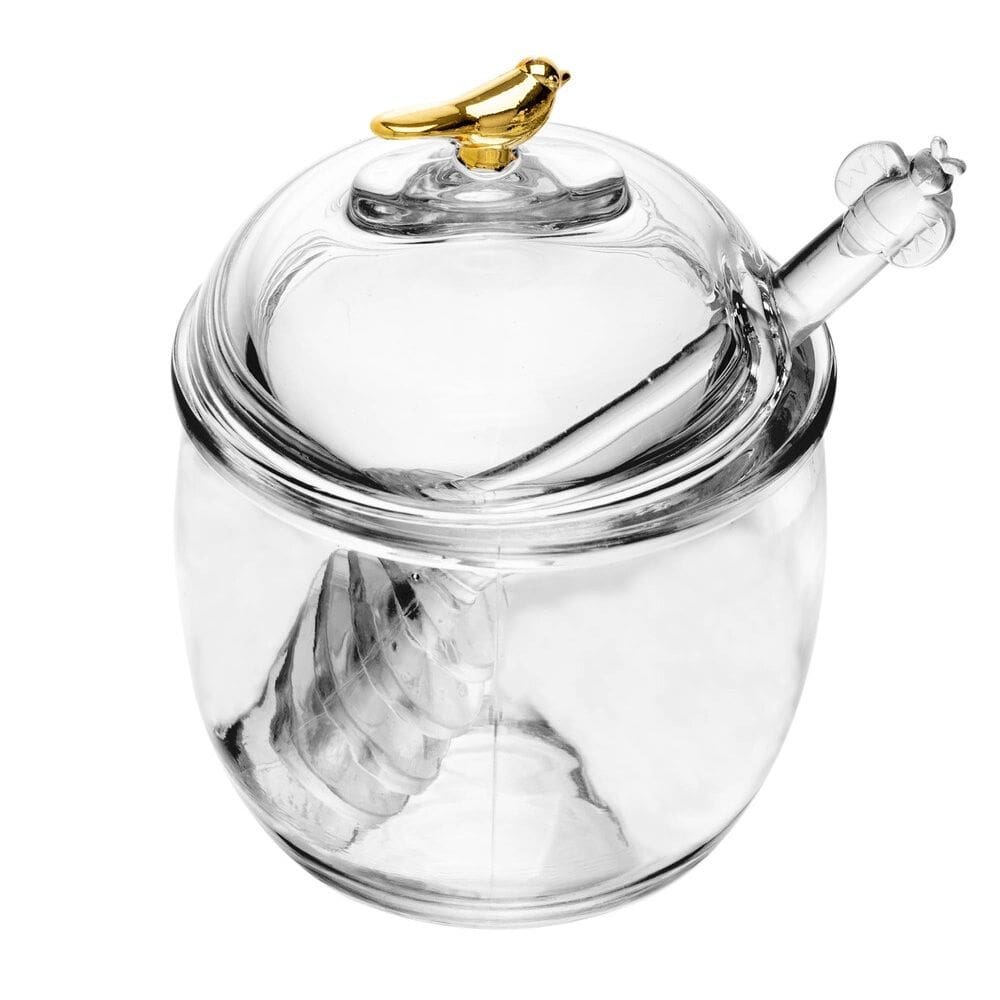 Meleira de Cristal C/Pegador Plástico Golden Bird Transparente 150ml Wolff