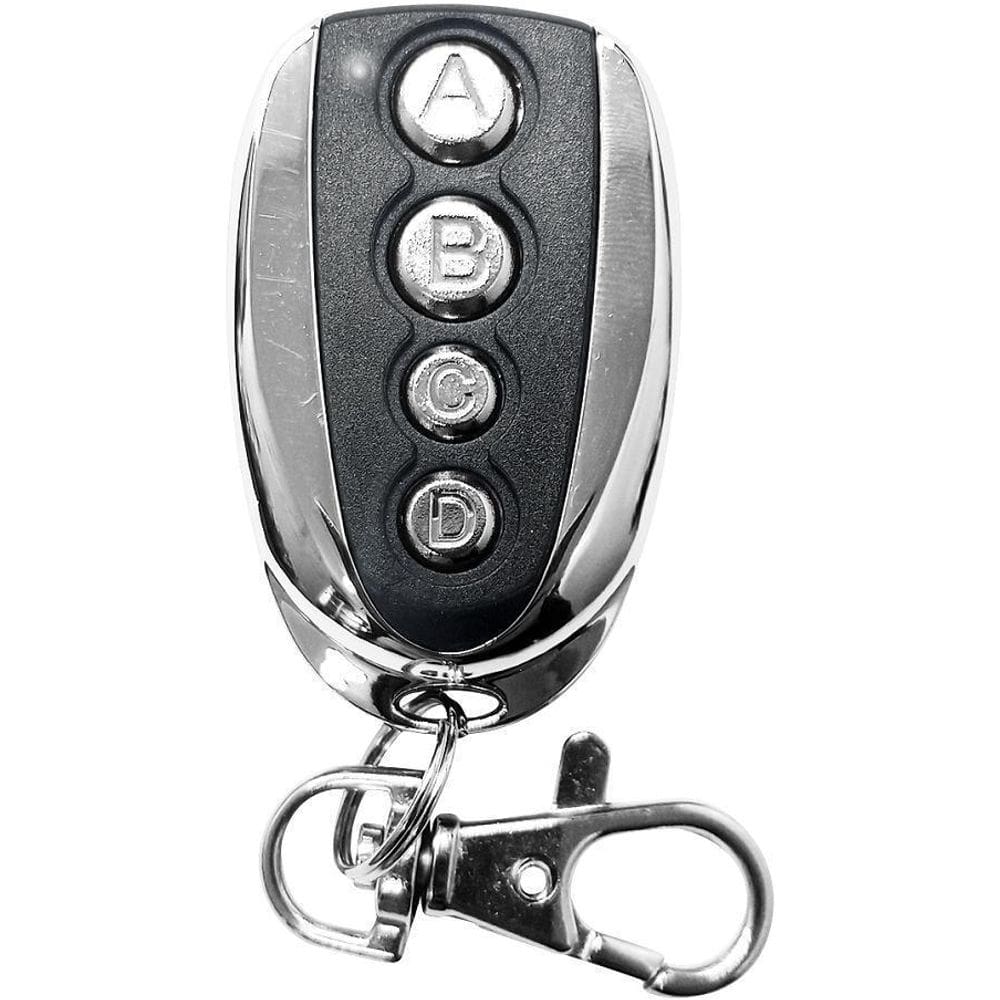 Controle Duplicador Aço Escovado 433Mhz Copia Rcg Agl Ppa