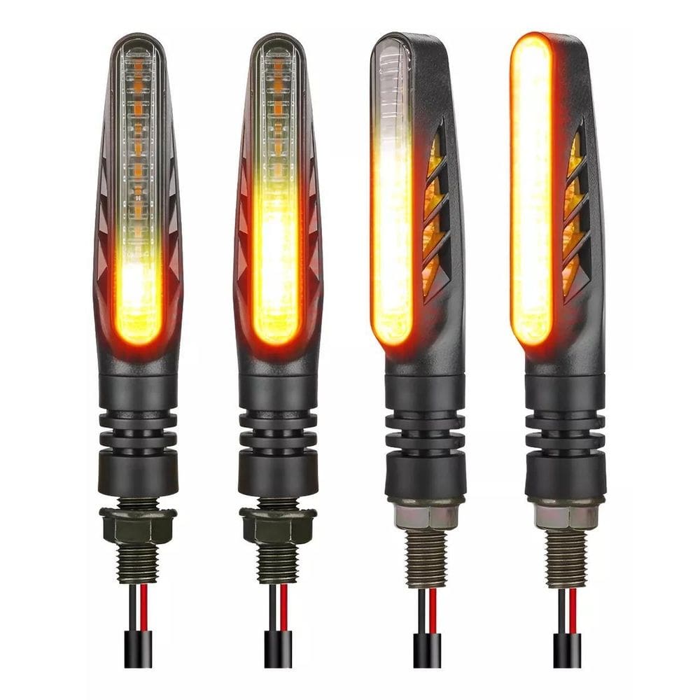 Kit 4 Piscas Seta Led Xre Cb300 Bros Cg Titan Fan 150