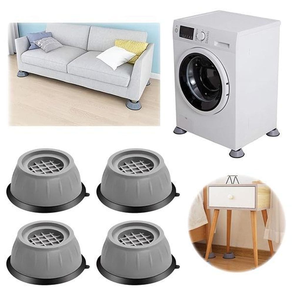 Calços Anti-Ruído Para Máquina De Lavar Pés Estabilizadores