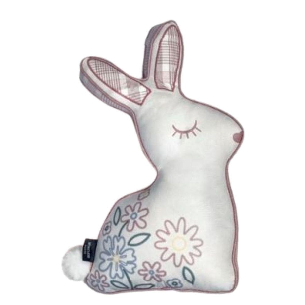 Almofada De Pascoa Ninho Encantado Coelho Rosa 30X48Cm