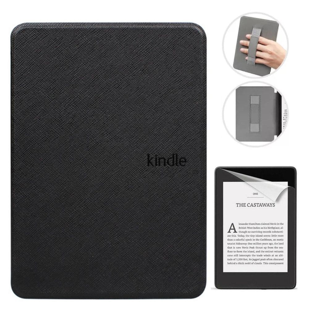 Capa Com Alça Para Kindle Paperwhite 12 7 Sa568B + Película