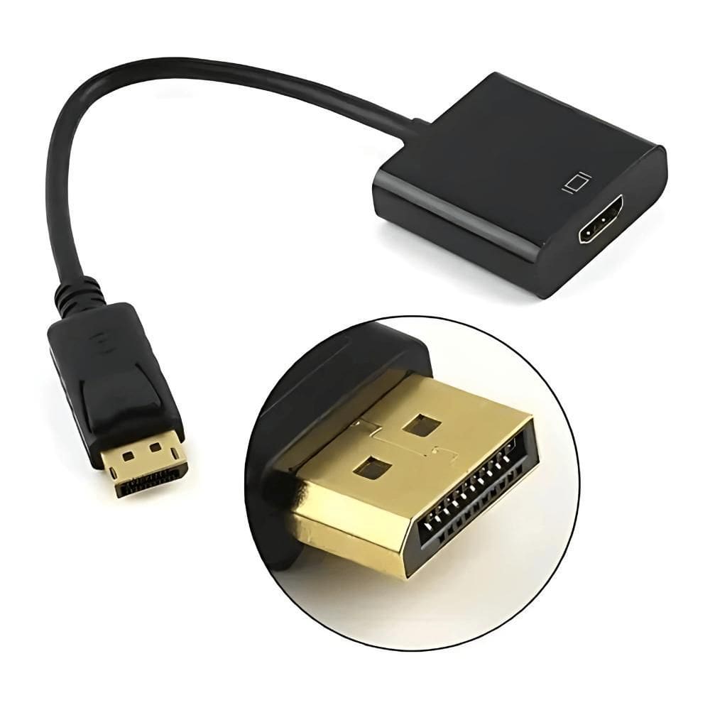 Cabo Adaptador Conversor Displayport Para Hdmi Hdtv 1080P Ly