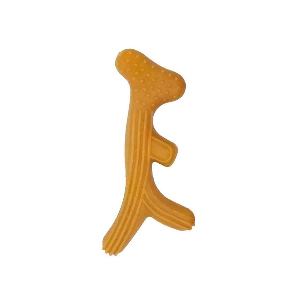 Mordedor Galho Para Cachorro Sabor Bacon Limpa Dentes