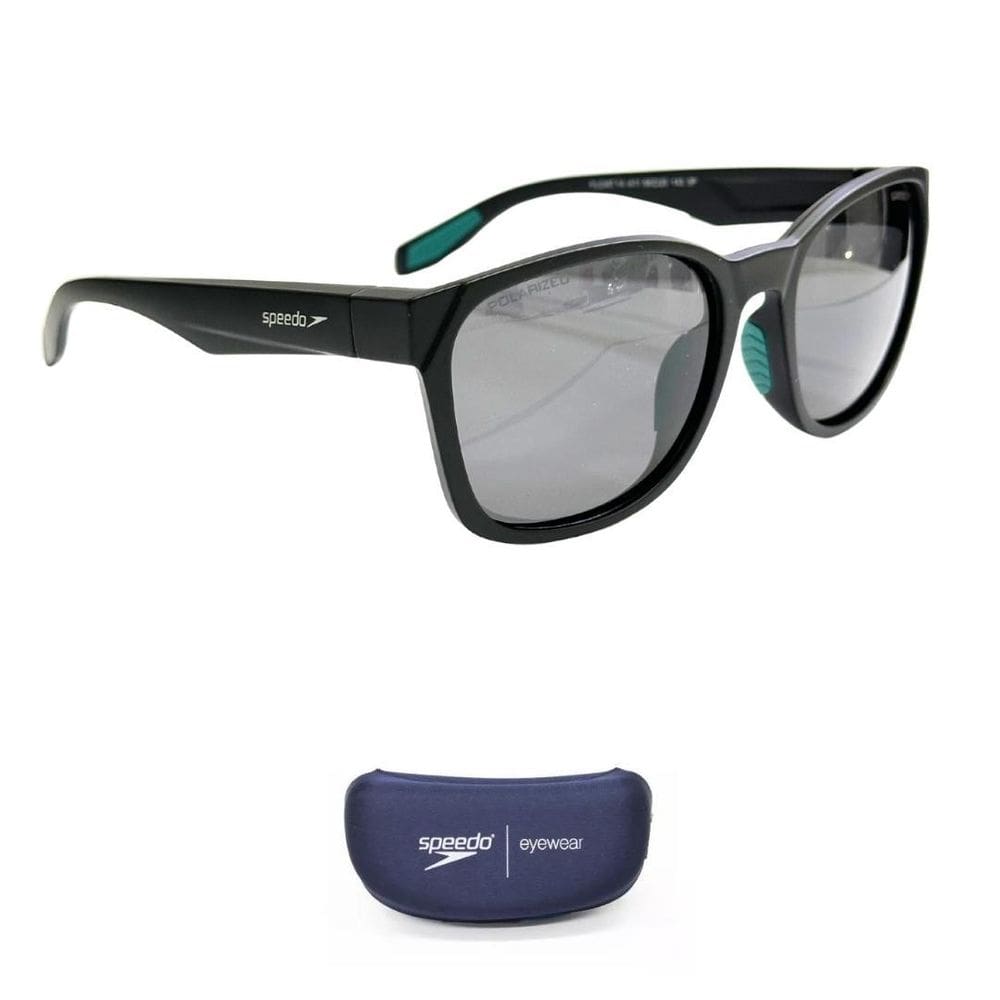 Óculos De Sol Speedo Float 14 A11 Black Matte Polarized
