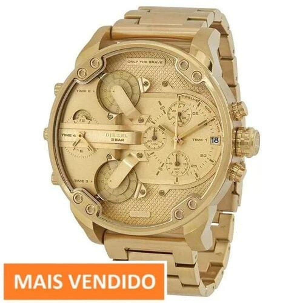 Relógio Masculino Mr Daddy Dz7399 Card, Manual, Notaf