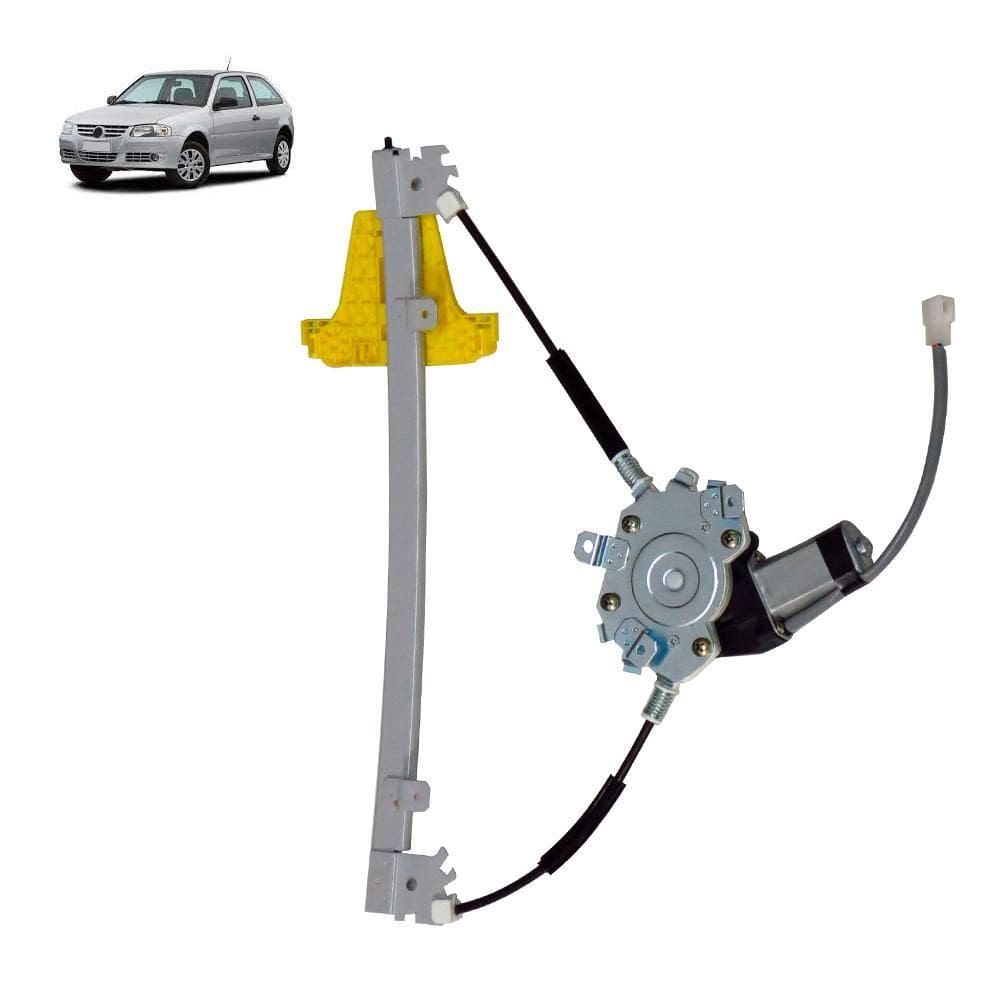 Maquina Vidro Gol Voyage Saveiro 4P Diant Dir Motor Mabuchi