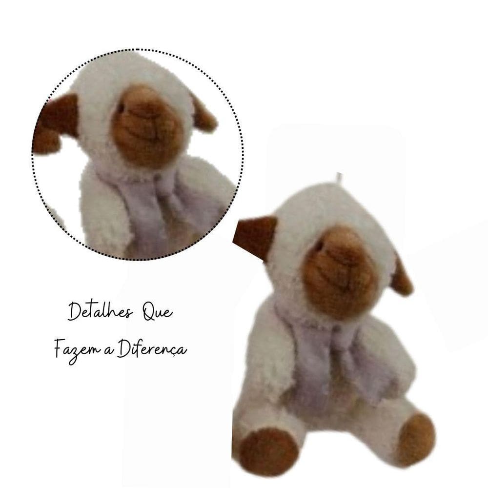 Mini Ovelha Pingente Lilás Candy 13Cm 1067179 1Un