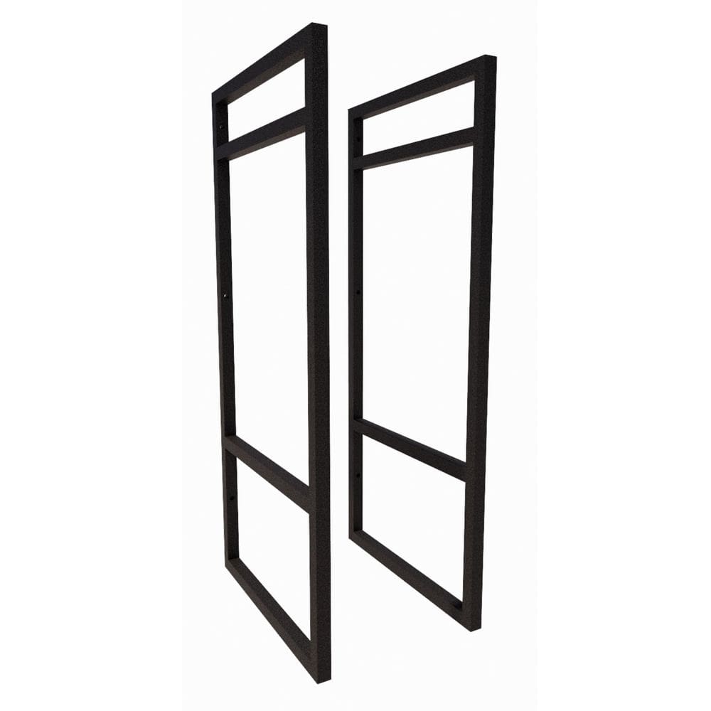 2 Suporte Prateleira Nicho Duplo Estilo Industrial Suspensa