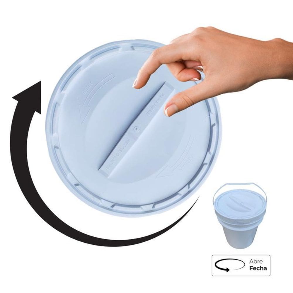 Balde Plastico 20 Litros Tampa Rosqueavel