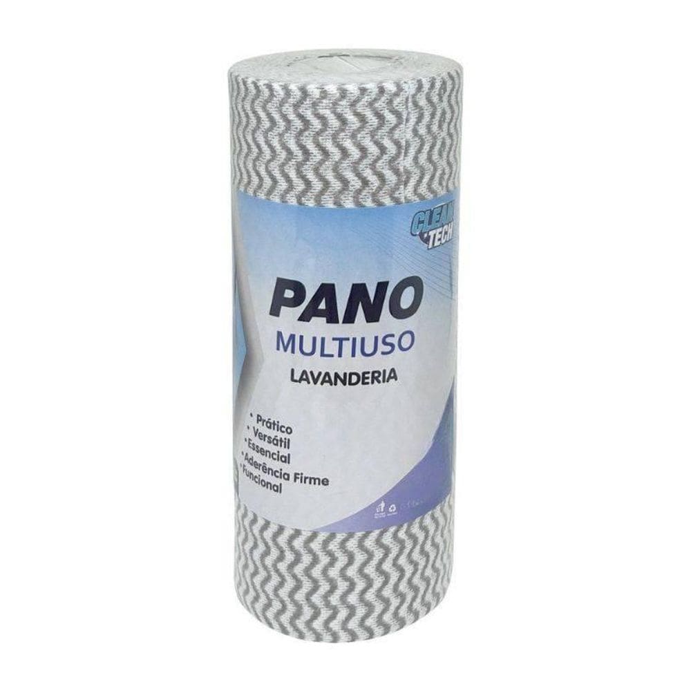 Rolo De Pano Com 200 Folhas Para Limpeza Multiuso Lavanderia