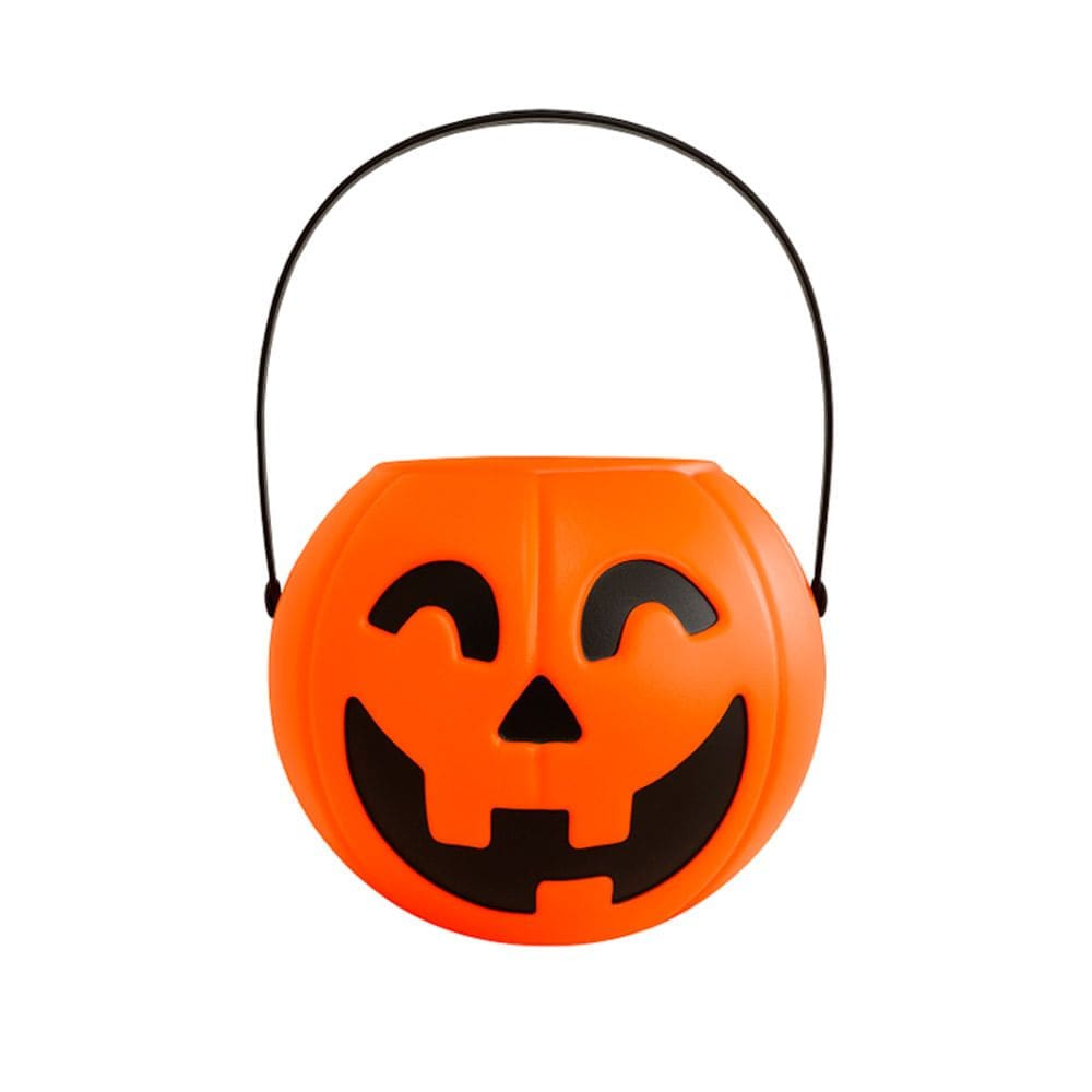 Balde Abobora Halloween 16x16cm Playfun