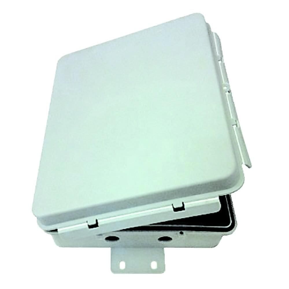 Caixa Hermetica Multitoc Vedada 17X13.5X6.5 Completa Cinza