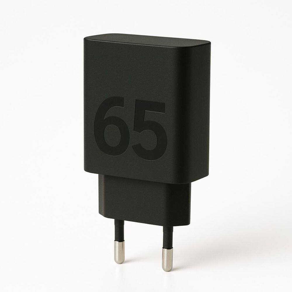 Fonte Turbo Preta Para Tipo C Com Carga Rápida