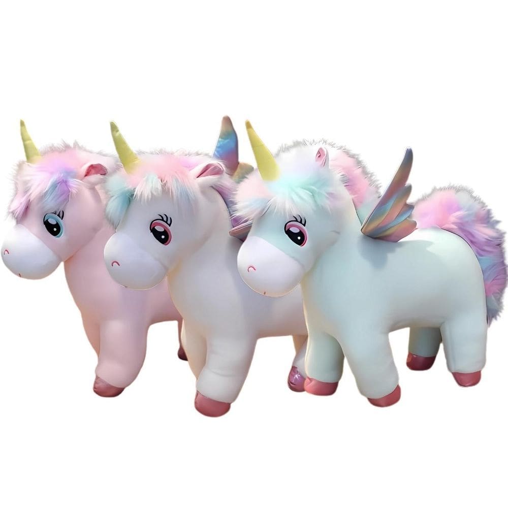 Pelúcia Infantil De Unicornio Com 40Cm - Castela