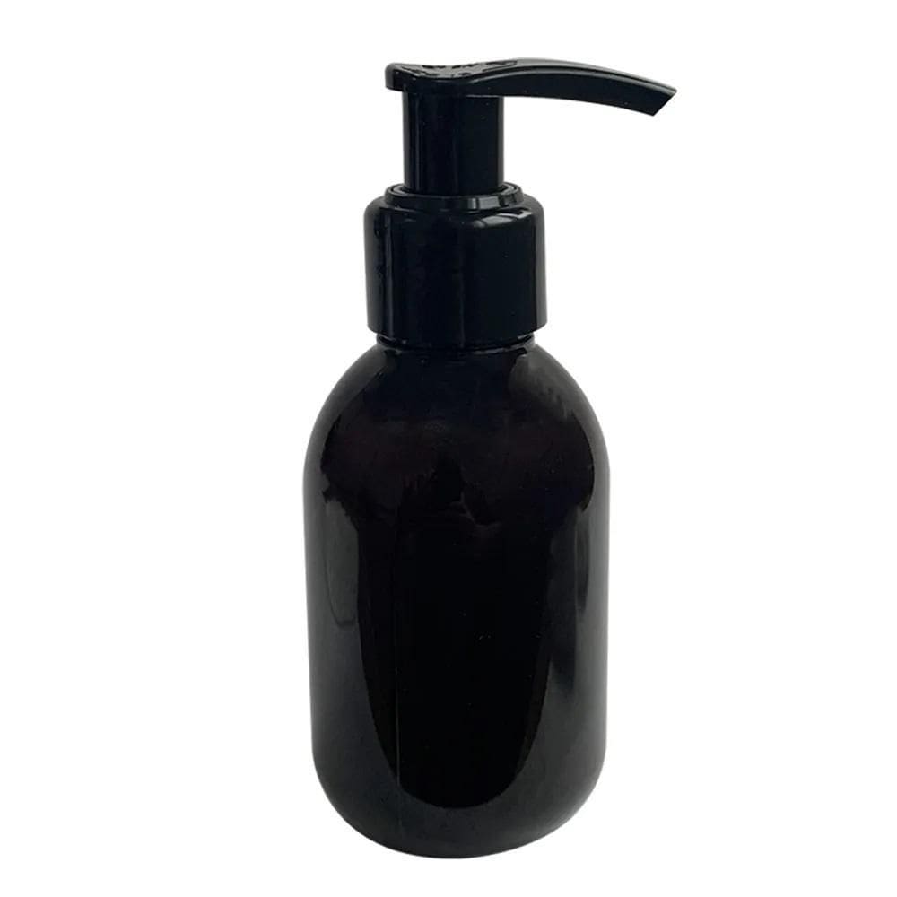 Kit Com 5 Frasco Pet Ambar Com Valvula Bico De Pato 500Ml