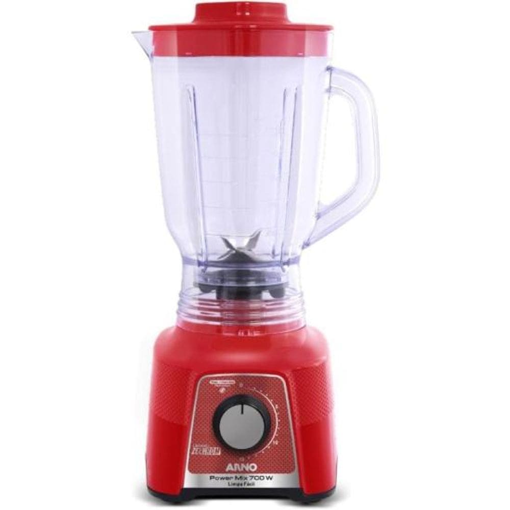 Liquidificador Arno Power Mix LQ34 700W Limpa Fácil Vermelho 220V [F002]
