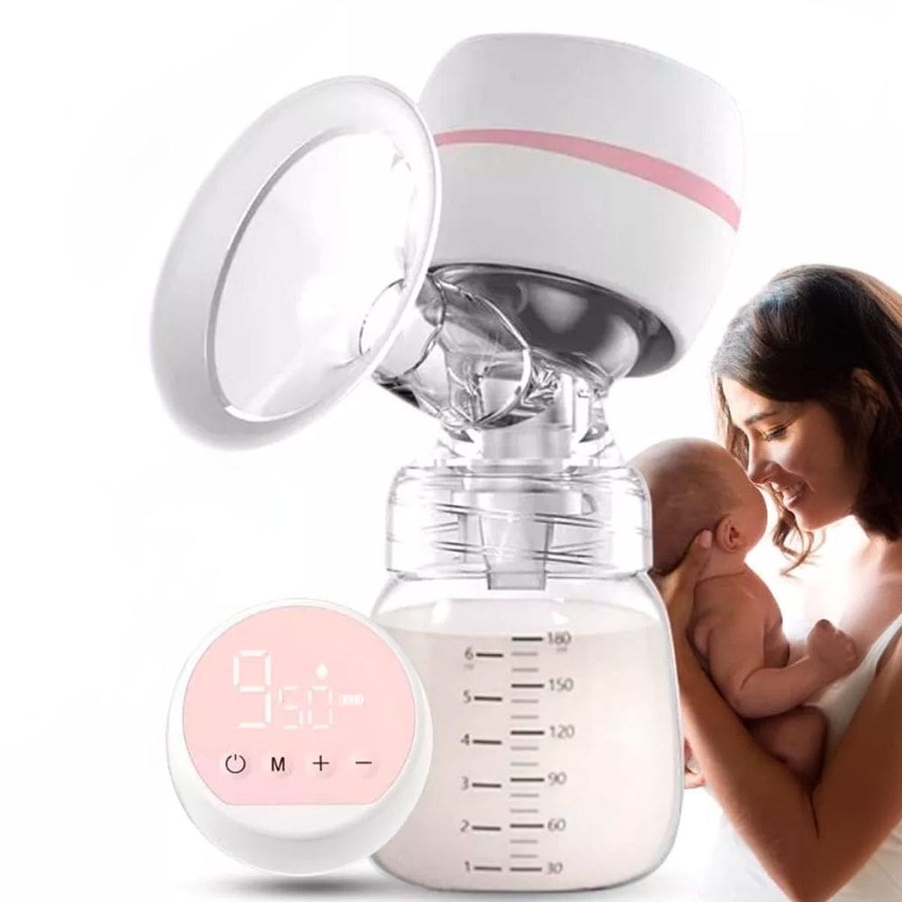 Tira Leite Elétrico Bomba Materno 180Ml Digital Sucção Usb