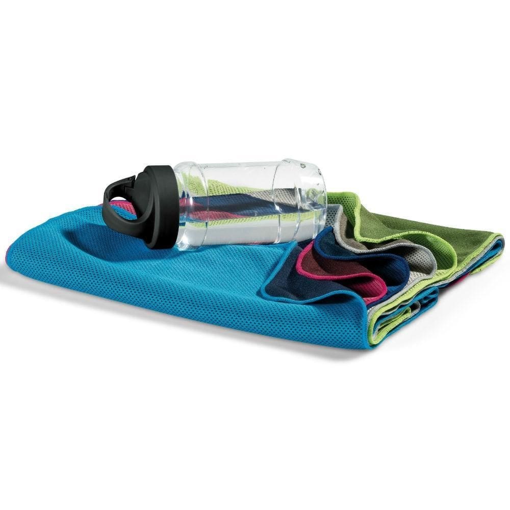 Toalha Esportiva Gelada Refrescante Topget - Azul