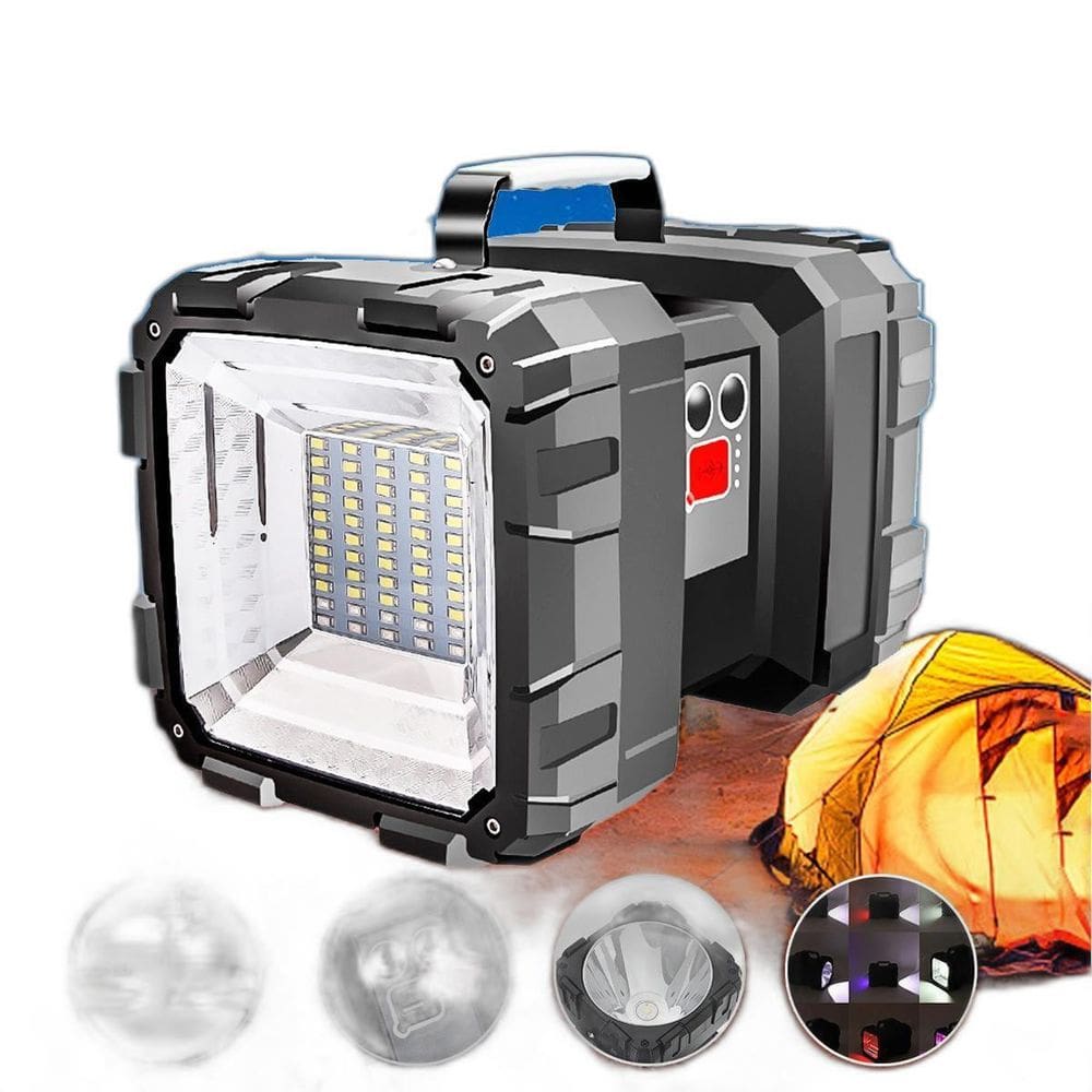 Lanterna Recarregável Multifuncional Led Ultra Forte