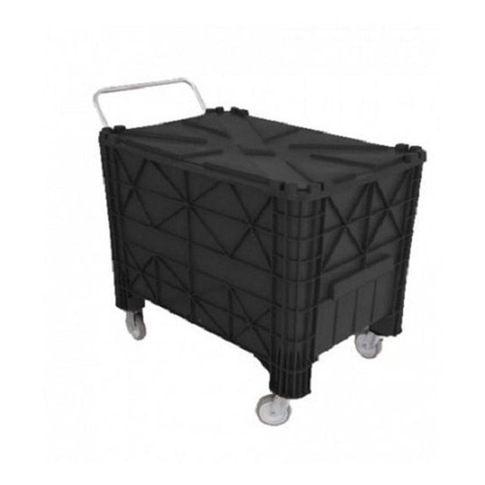 Caixa Completa Com Tampas, Rodas, Cabo 370 Litros