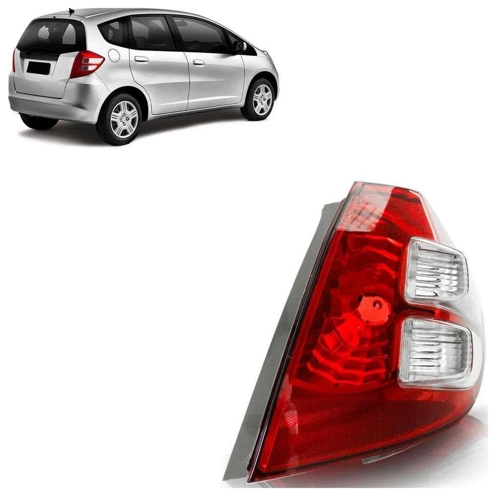 Lanterna Traseira Fit 2009 A 2014 Bicolor Direita Zn6161222
