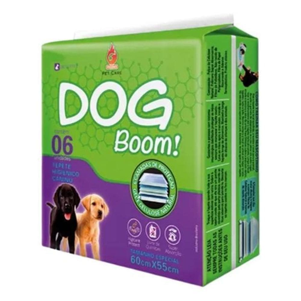 Melhor Apete Higiênico 60X55Cm Dog Boom Para Cães E Gatos