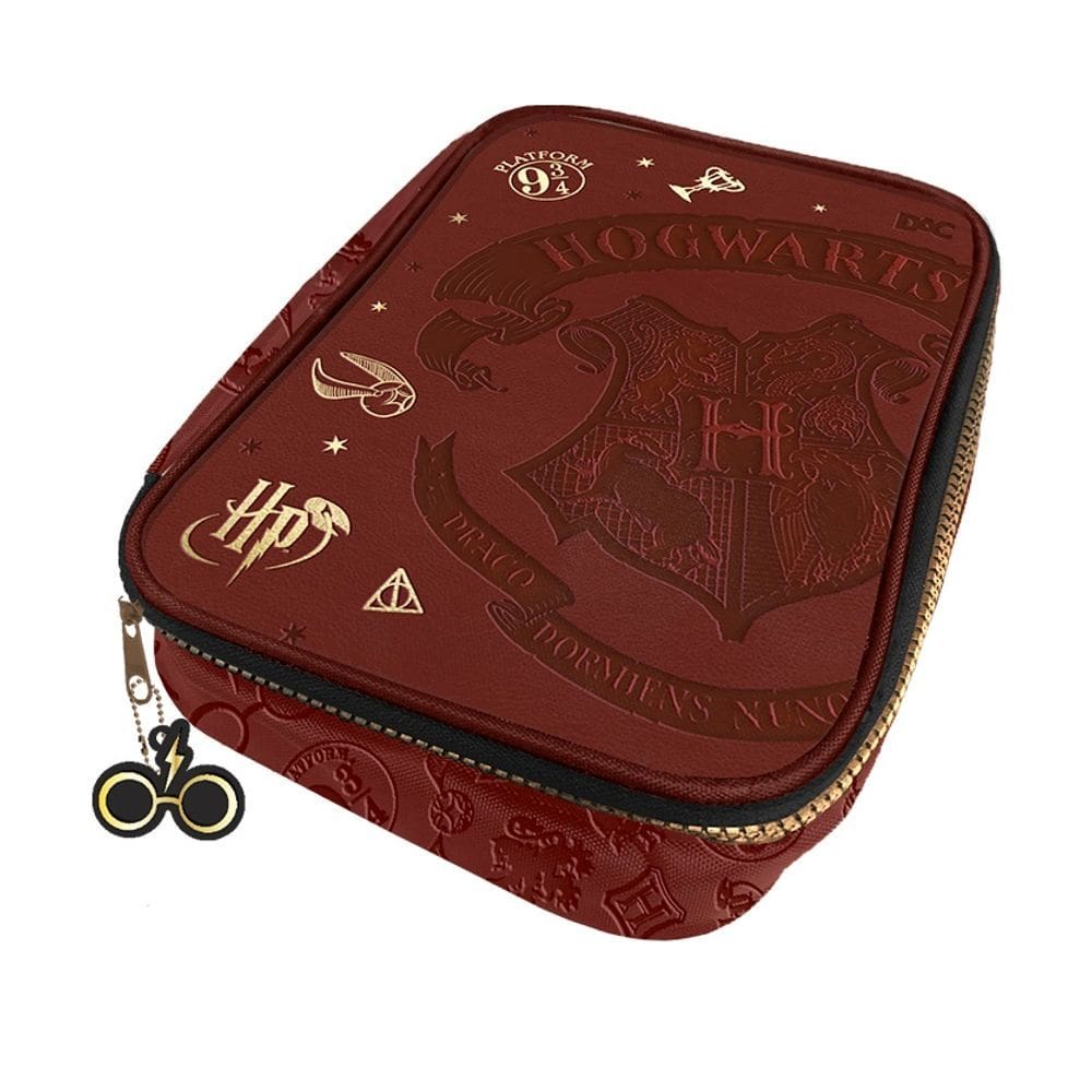 Estojo Box Harry Potter Vermelho