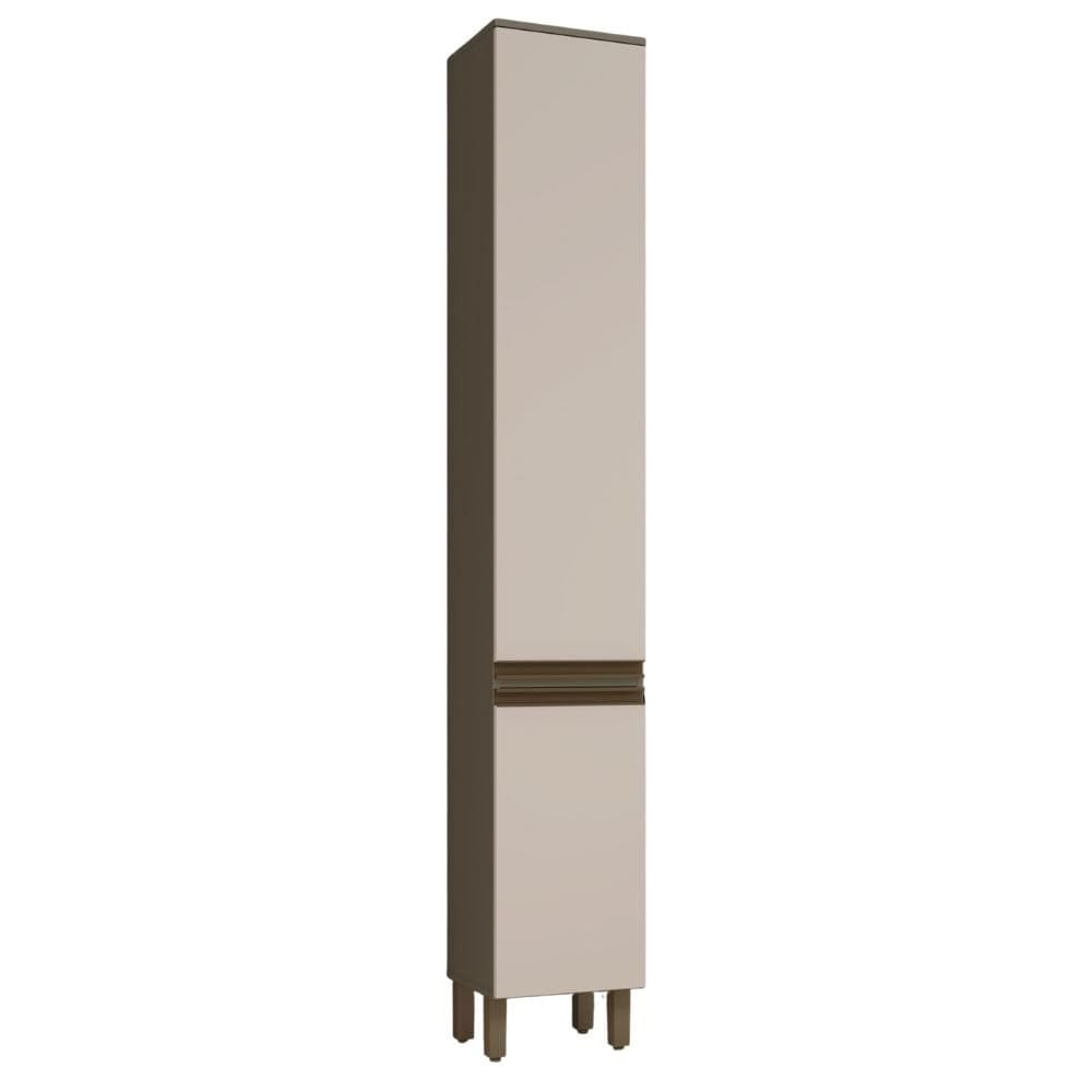 Paneleiro 2 Portas MDF 221x35 cm Connect C72 Duna Cristal Henn
