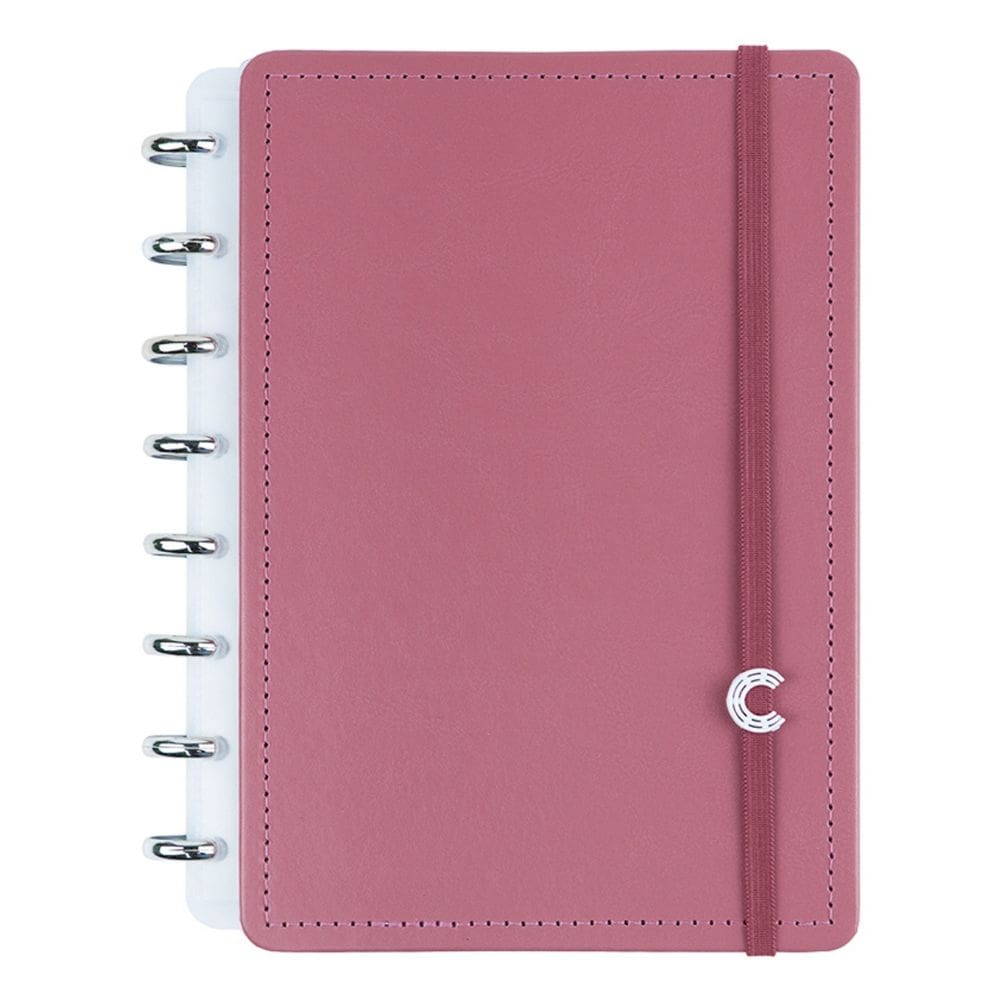 Caderno Inteligente Guava Cor Tom Goiaba Tamanho A5 Capa Dura Deluxe Discos Universitário Escolar Folha Destacável