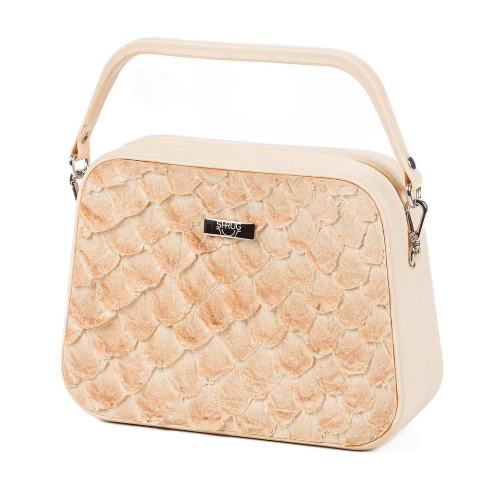 Bolsa De Ombro Mão Feminina Shrug Bag Lina Pirarucu 100.06 D