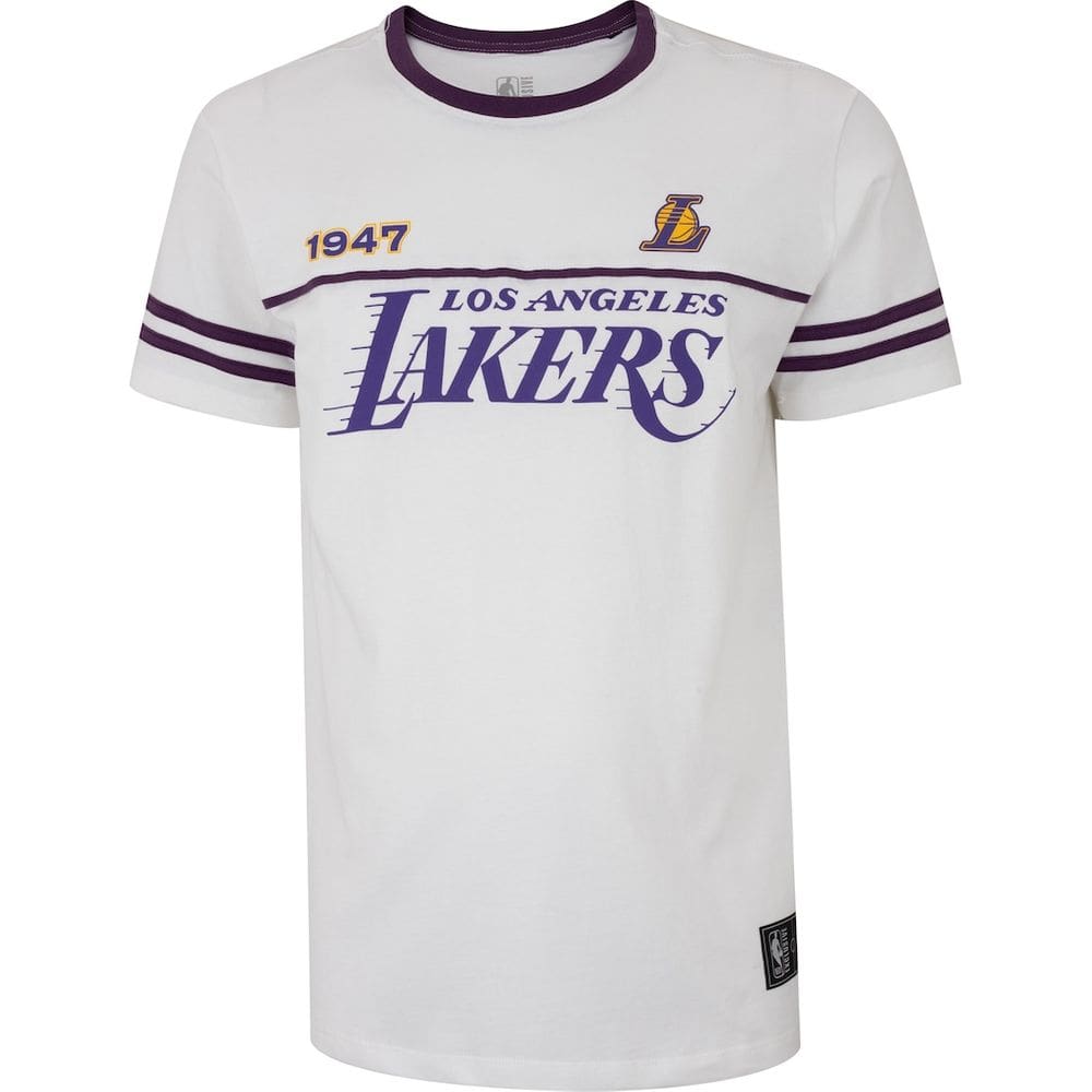 Camiseta Nba Masculina Los Angeles Lakers Sport Vintage