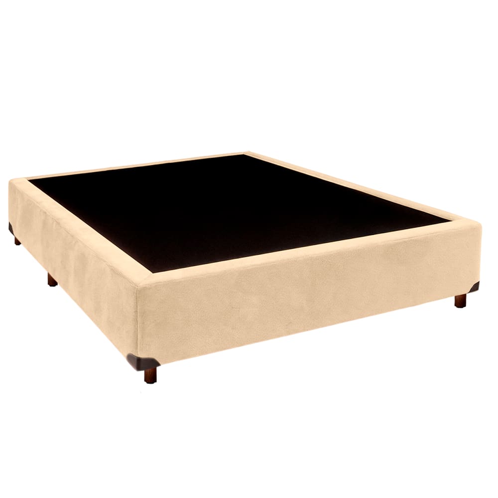 Cama Box Casal Perola Nature 138x188