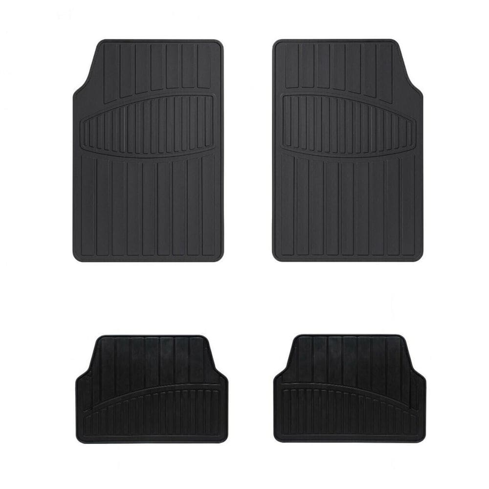 Tapete Automotivo Borracha Preto para Toyota Hilux SW4 4 Pecas