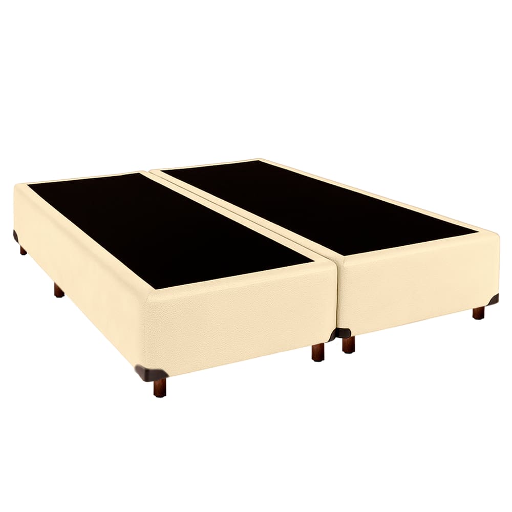 Cama Box Queen Bege Nature 158x198