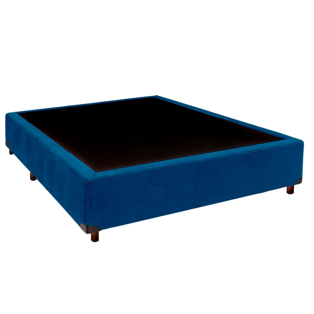 Cama Box Viuvo Azul Nature 128x188