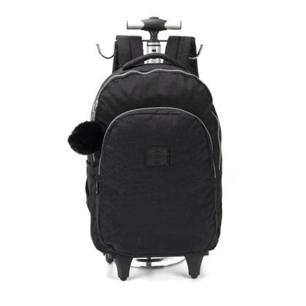 Mochila Com Rodinha Up4you Crinkle G Preta Unidade Mc47152up-Pt - Luxcel