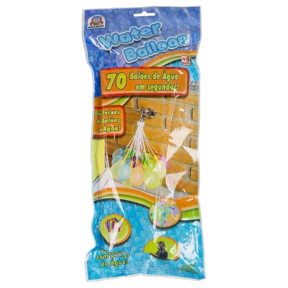 Water Balloon com Adaptador - Balões de Água - Braskit