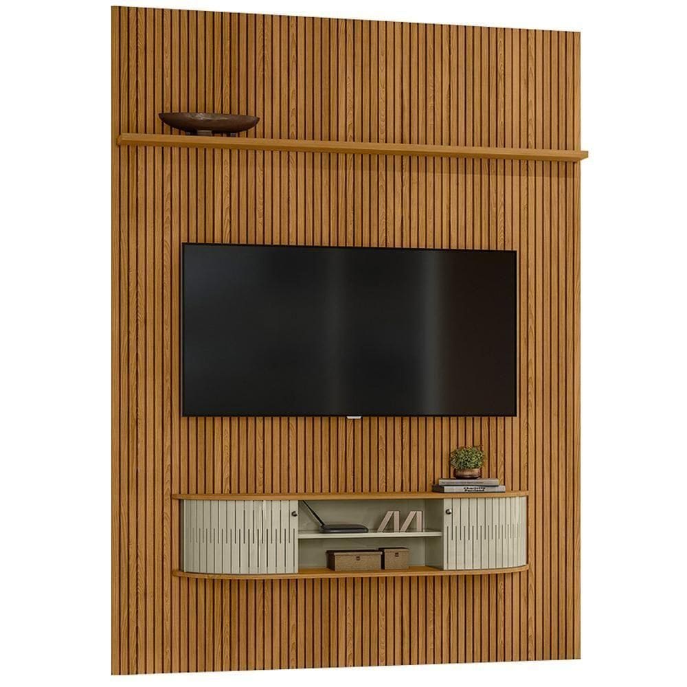 Painel Bancada Tv 65” Monte Carlo Madetec Cumaru Opala