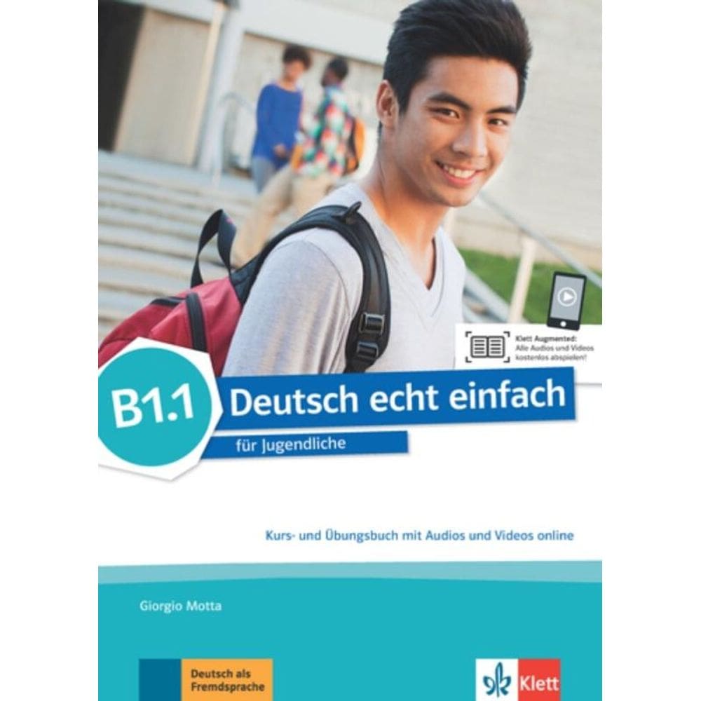 Deutsch echt einfach, kurs- und übungsbuch + audios und videos online - B1,1