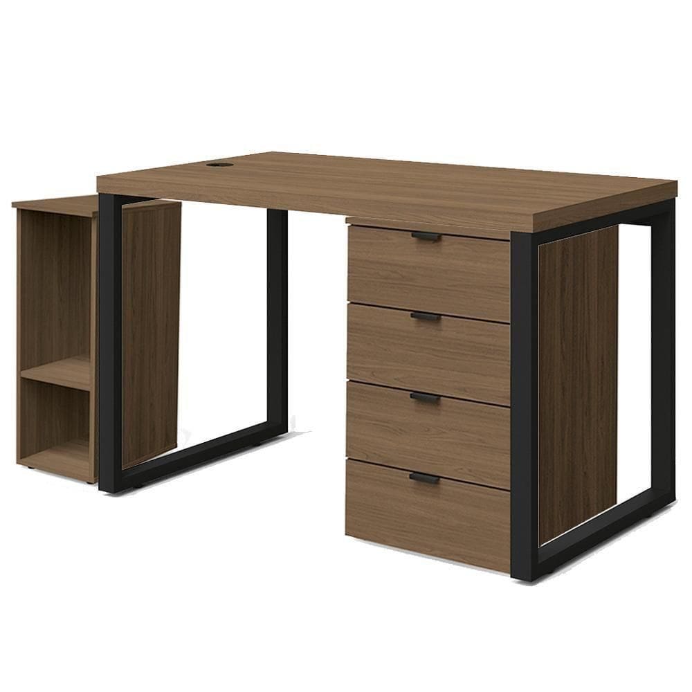 Conjunto Escritorio Industrial 3 Peças Frame Kappesberg Munique