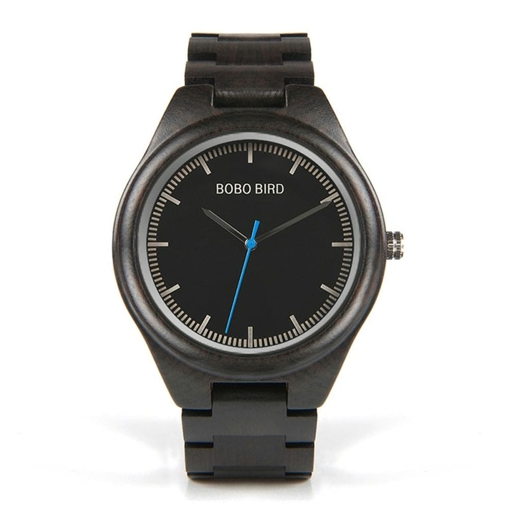Relógio Masculino de Madeira BOBO BIRD O03 Não à prova d` água