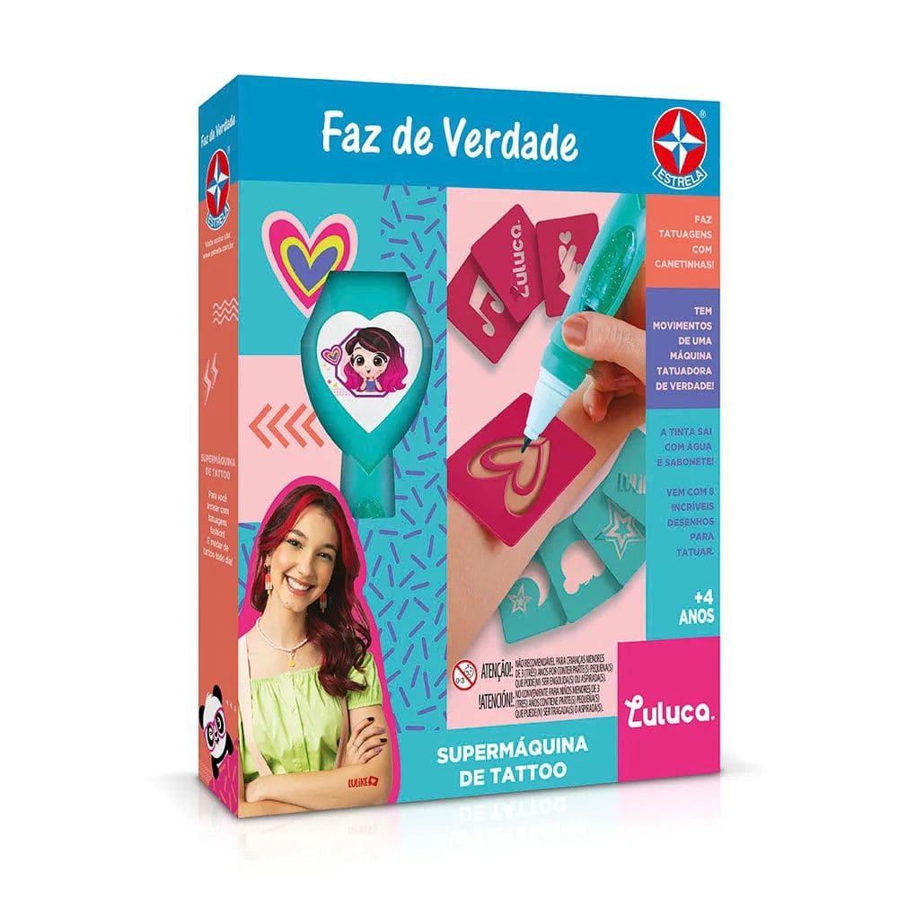 Super Máquina de Tattoo da Luluca - Estrela