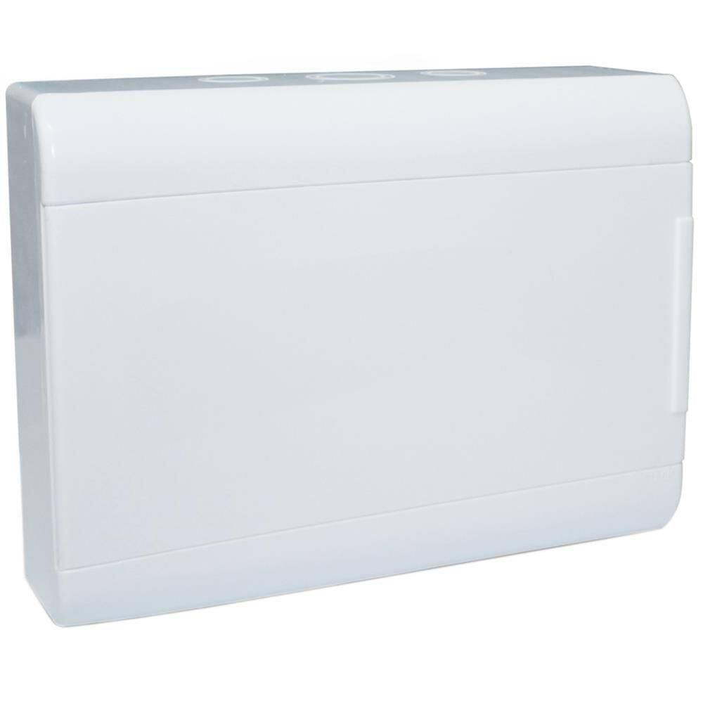 Quadro De Distribuição De Sobrepor Porta Opaca 12 Din - Scv12po - Steck Quadro Sobrepor 12 Disj. Din Po Steck Scv12.po