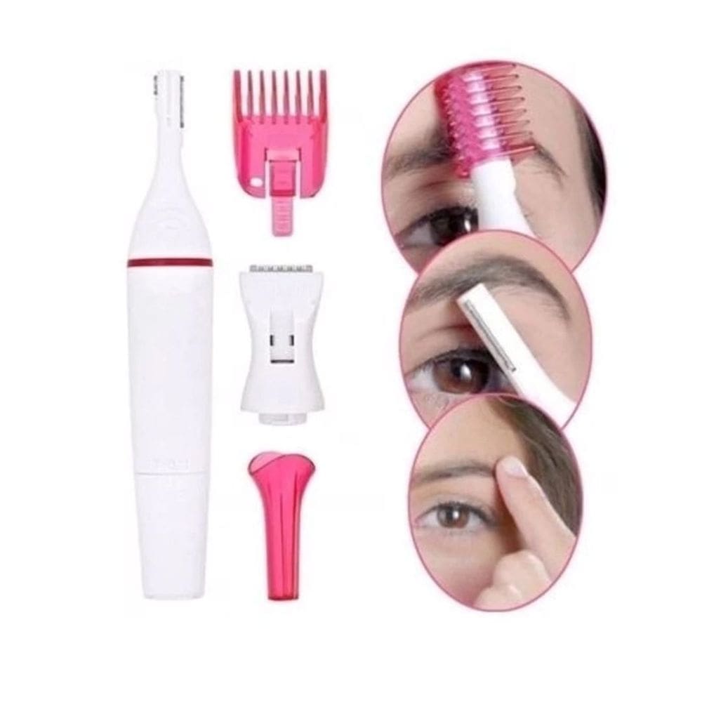 Mini Depilador Elétrico Portátil Depilação Feminina 4 em 1